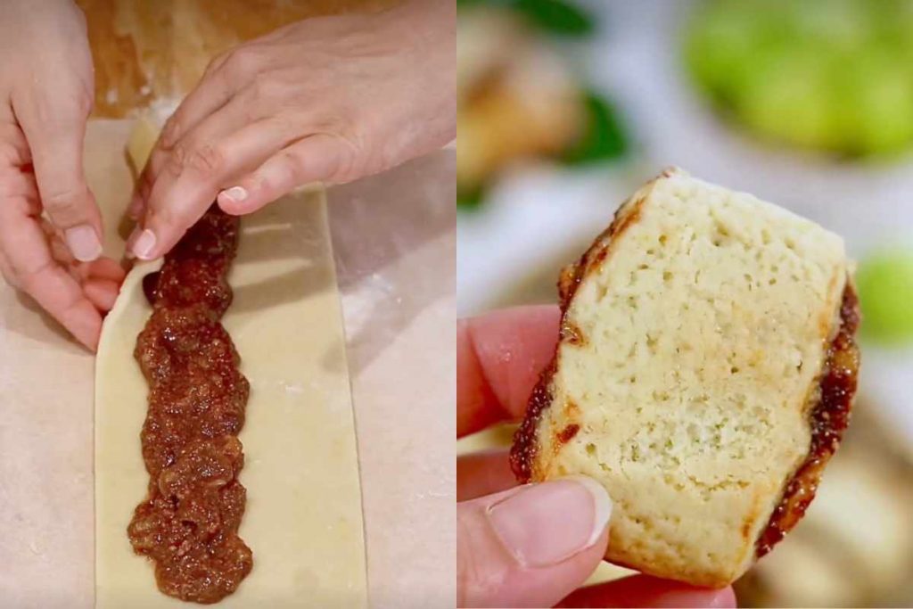 Biscotti morbidi ai fichi freschi e cioccolato 