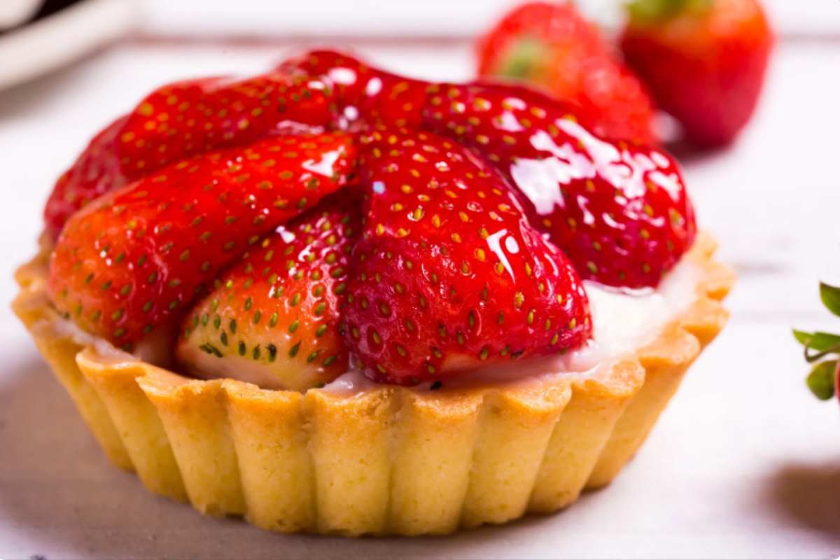 Crostatina alle fragole