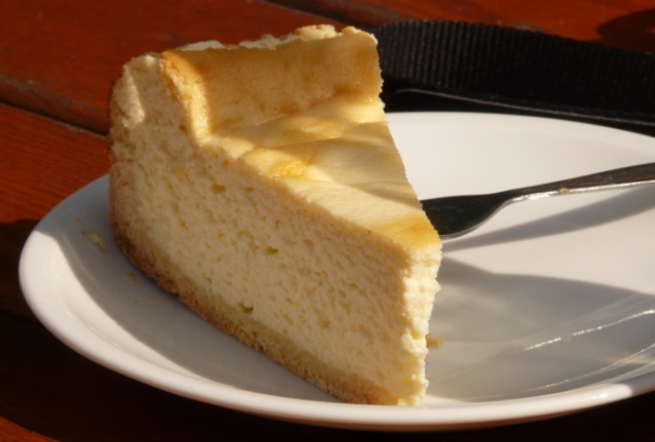 Fetta di cheesecake 