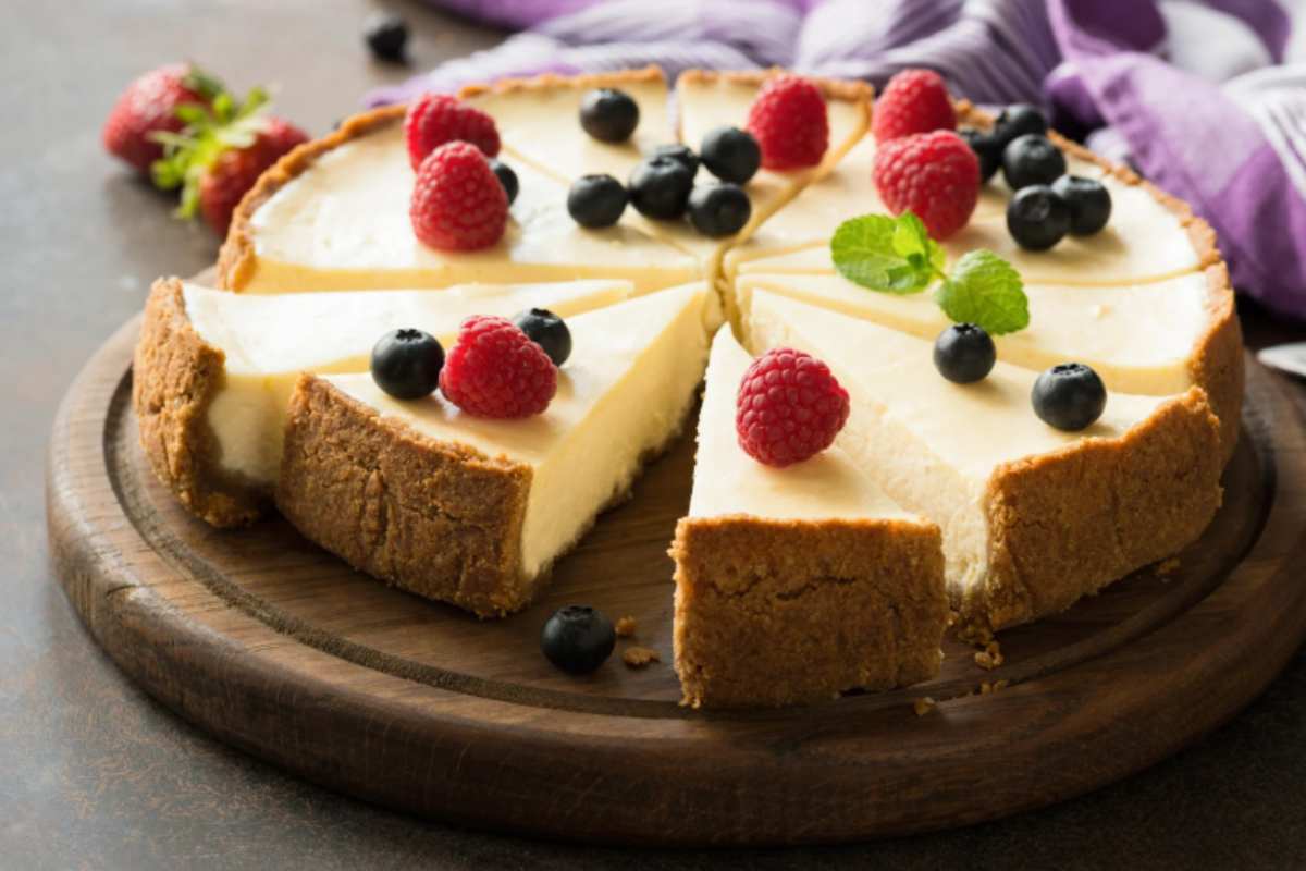 Cheesecake ai frutti di bosco