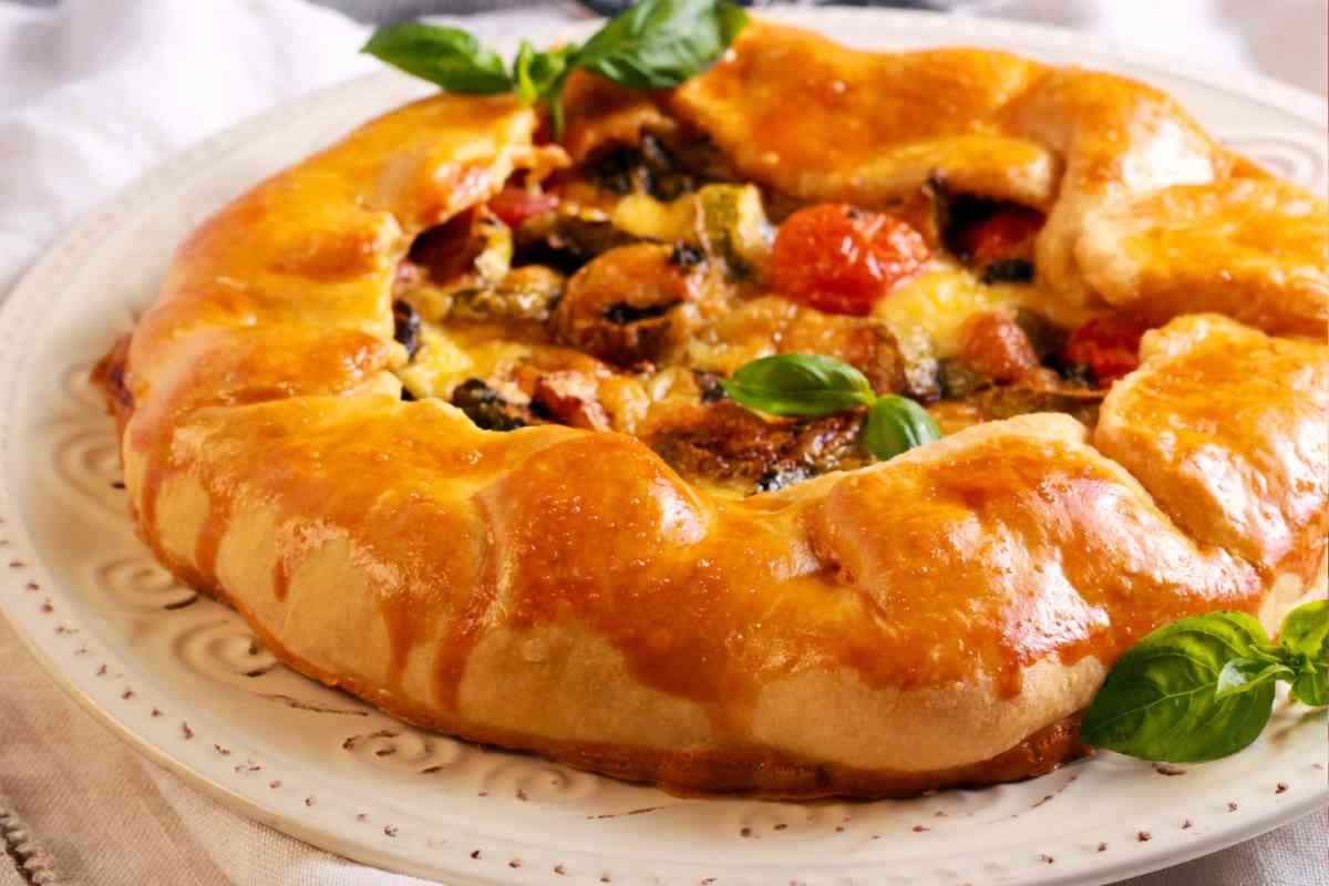 Crostata salata alla parmigiana