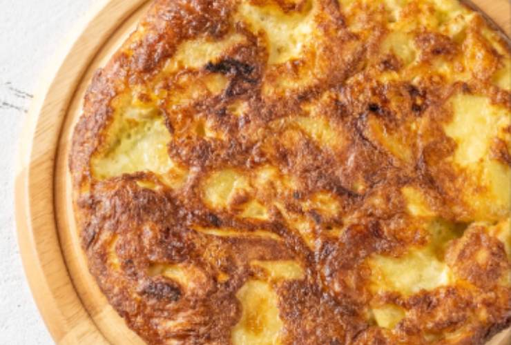 Frittata in primo piano