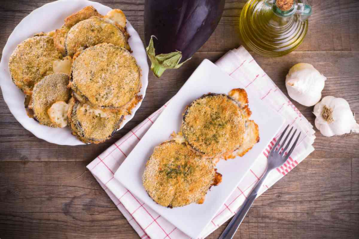 Sandwich di melanzane impanate