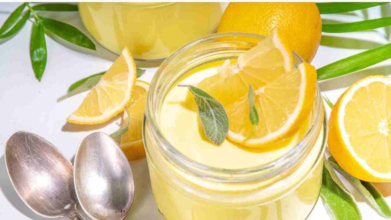 Panna cotta al limone