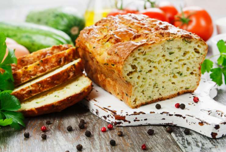 Plumcake salato a fette