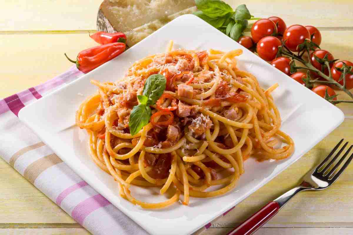 spaghetti all'amatriciana