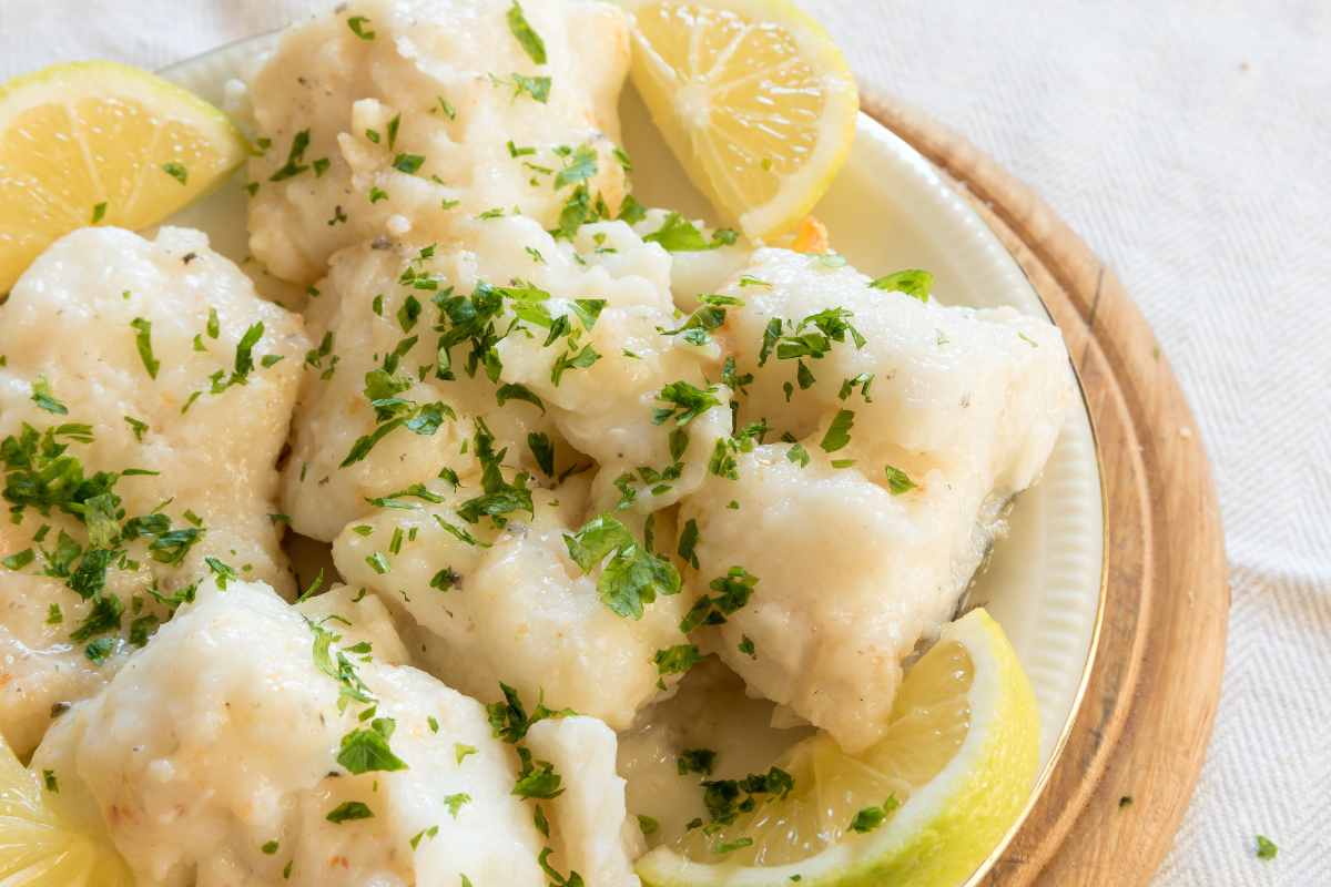 baccalà prezzemolo e limone