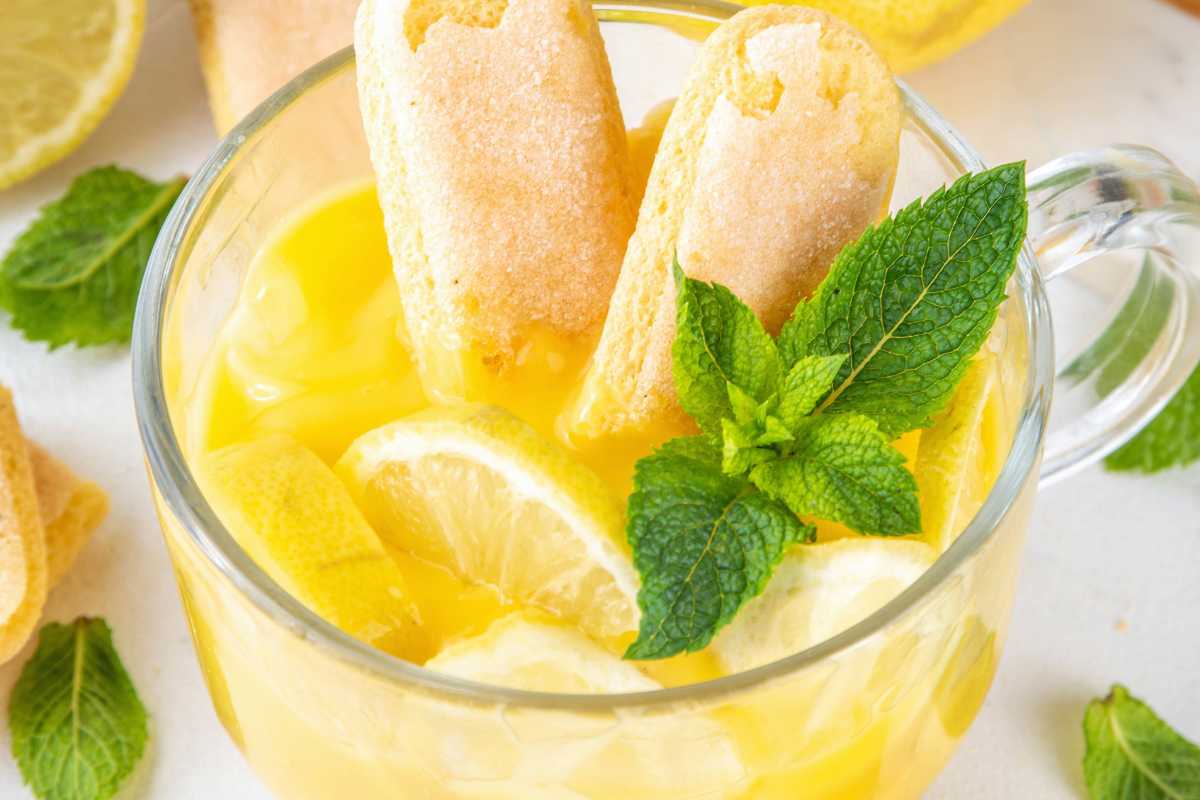 budino al limone