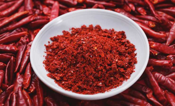 peperoncino in polvere