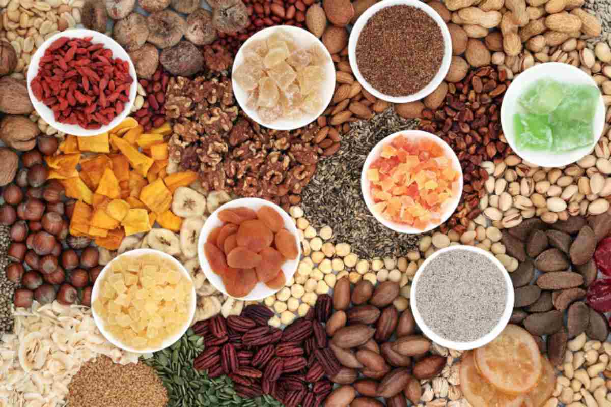 frutta secca di vario tipo