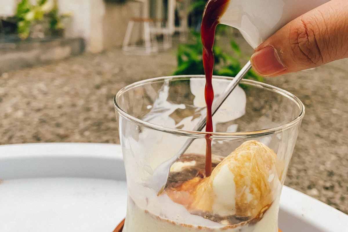gelato con caffè