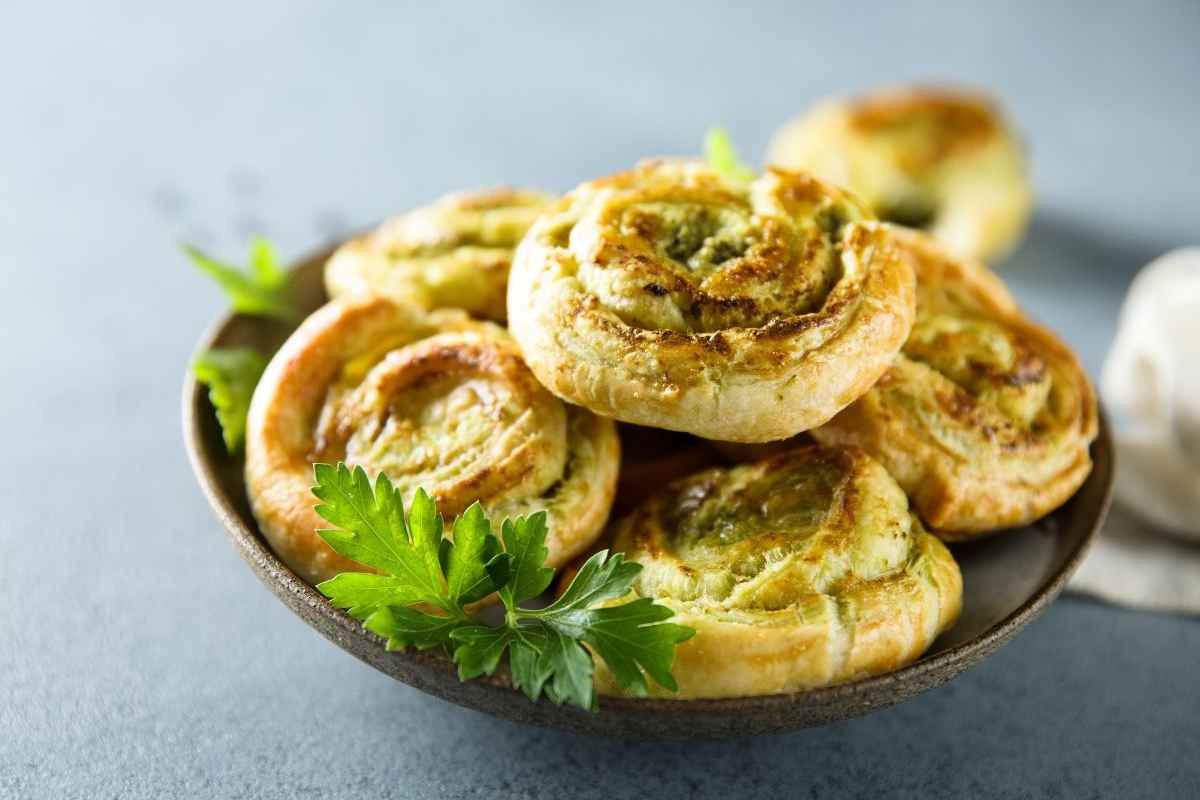 antipasto di girelle con pesto