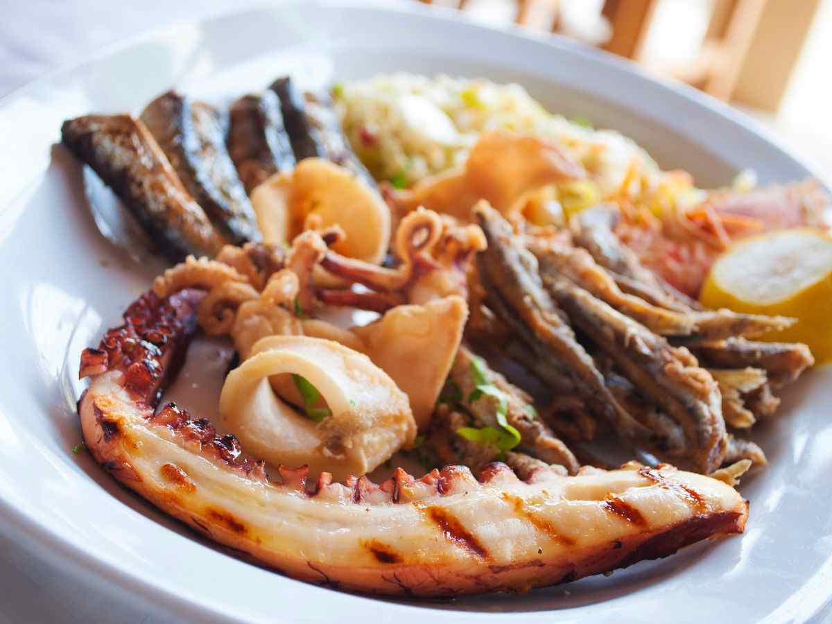 pesce misto alla griglia