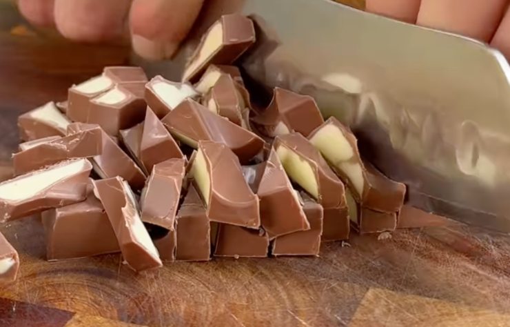 Kinder Maxi tagliati