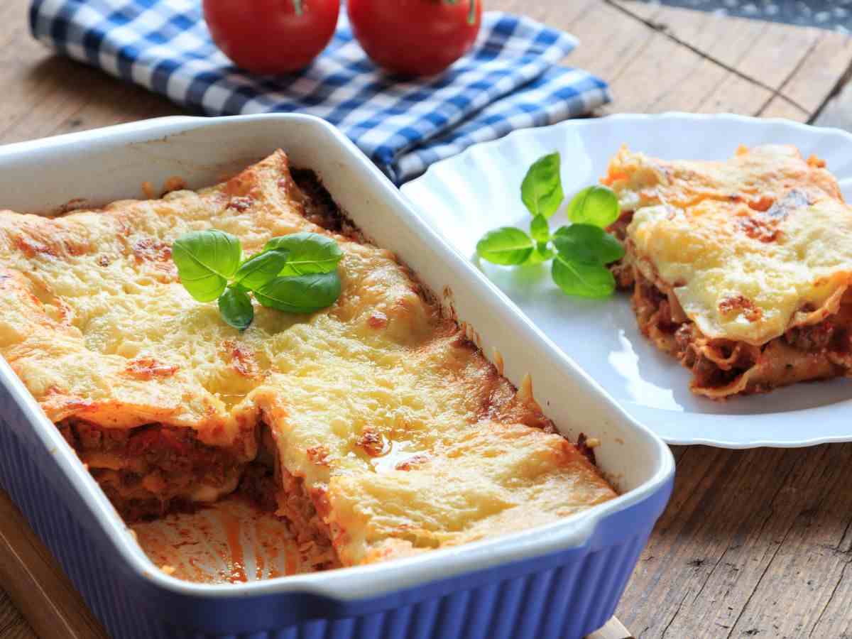 lasagne al pomodoro