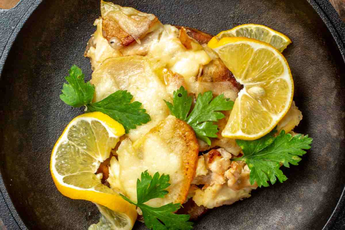 merluzzo con limone