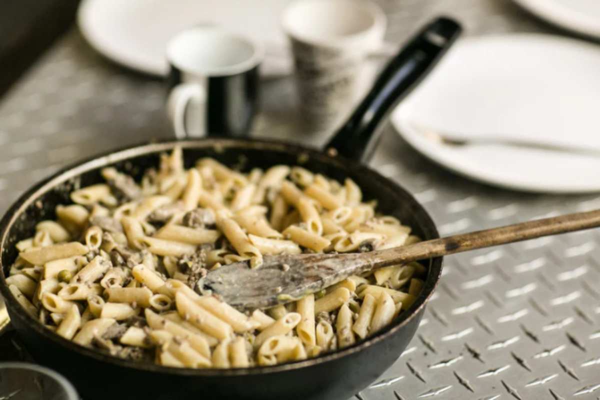 pasta alla norcina in padella