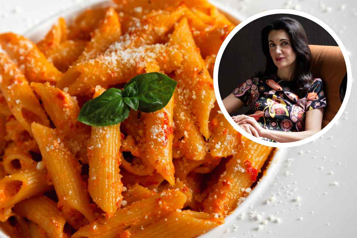 pasta con crema di peperoni e Csaba Dalla Zorza
