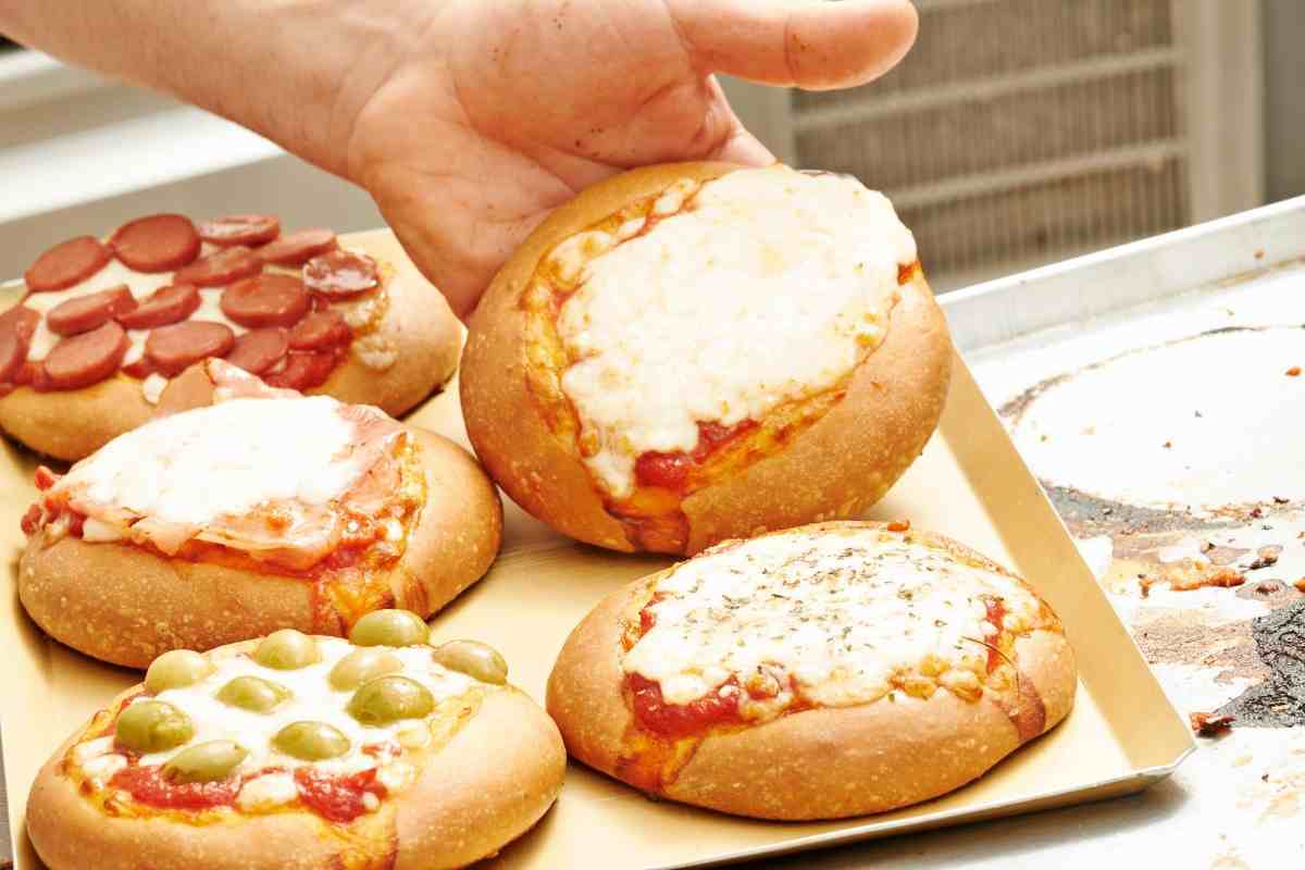 pizzette assortite da aperitivo