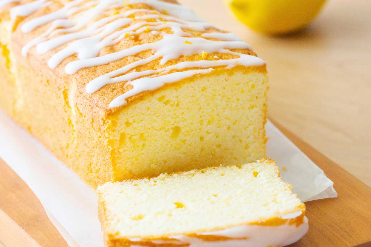 plumcake al limone