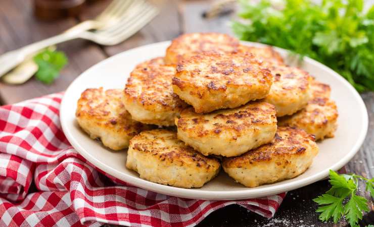 piatto di cotolette