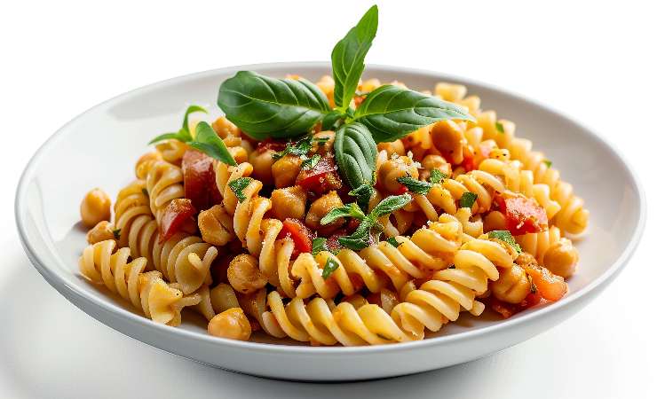 pasta fredda verdure e ceci