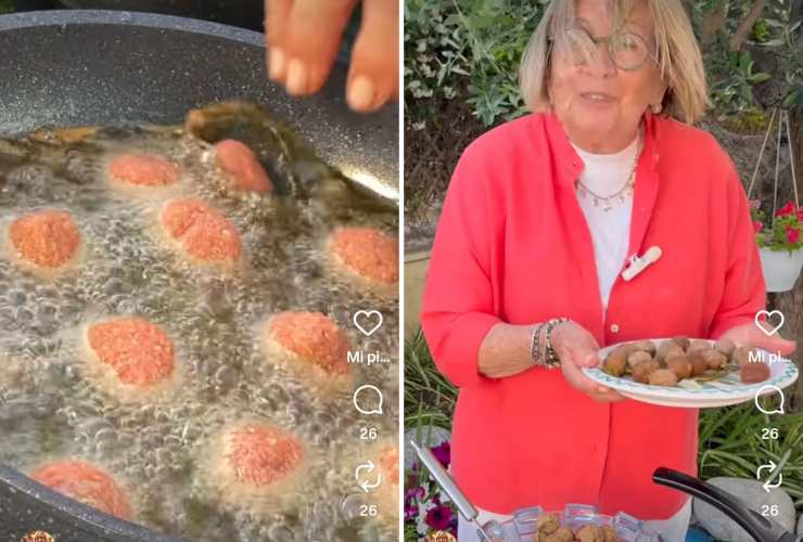 Anna Moroni fa le polpette