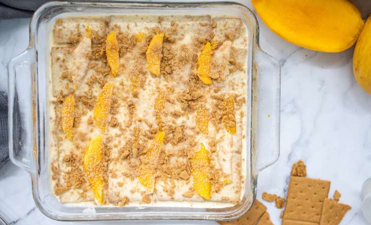 pirofila di tiramisù cocco e mango