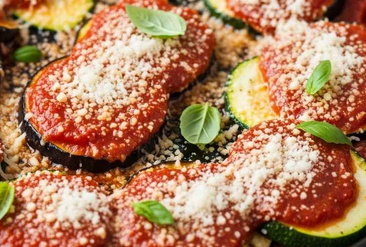 zucchine e melanzane alla pizzaiola