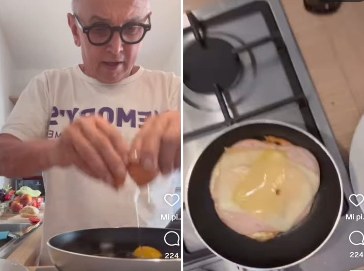 Bruno Barbieri cucina le uova