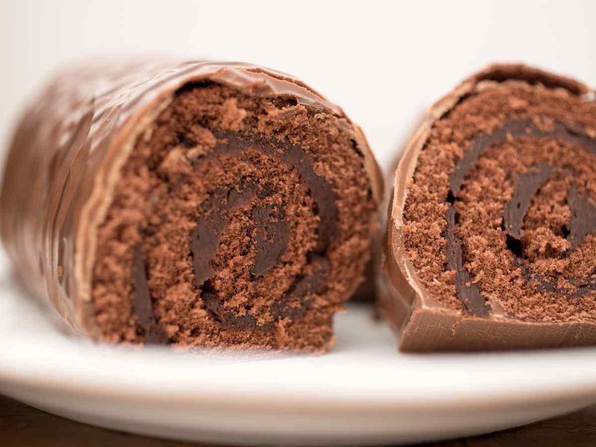 rotolo al cioccolato