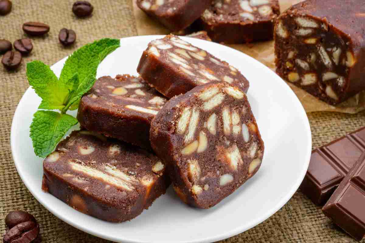 salame dolce al cioccolato