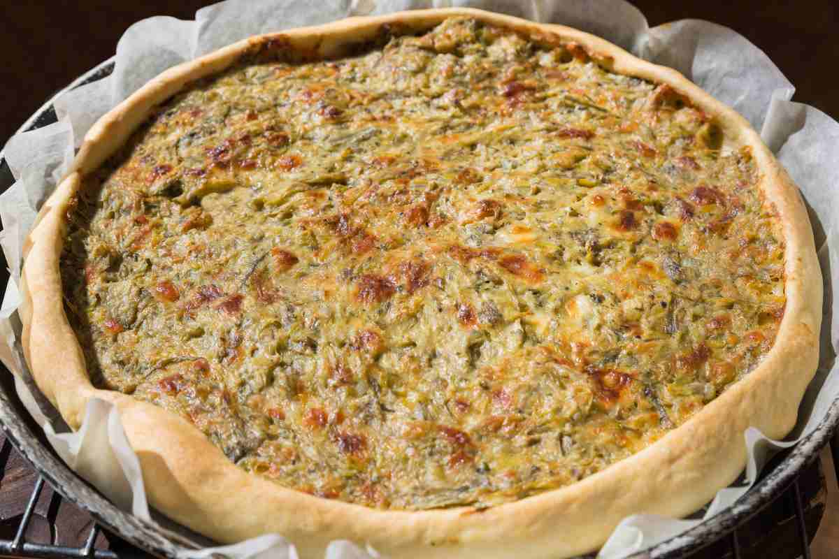 torta salata con zucchine