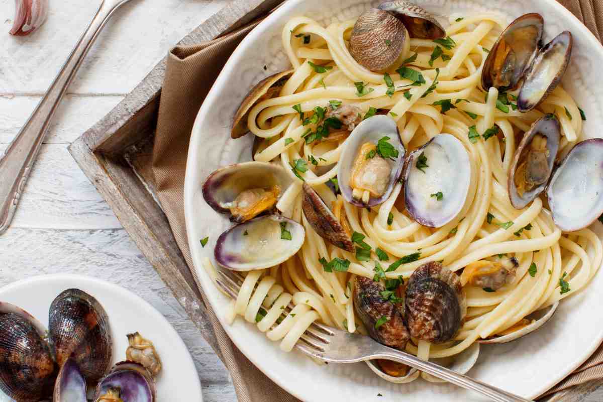 spaghetti con vongole
