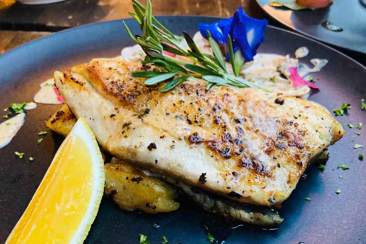 spigola al forno