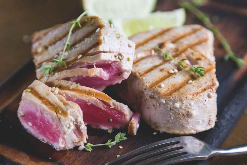tagliata di tonno