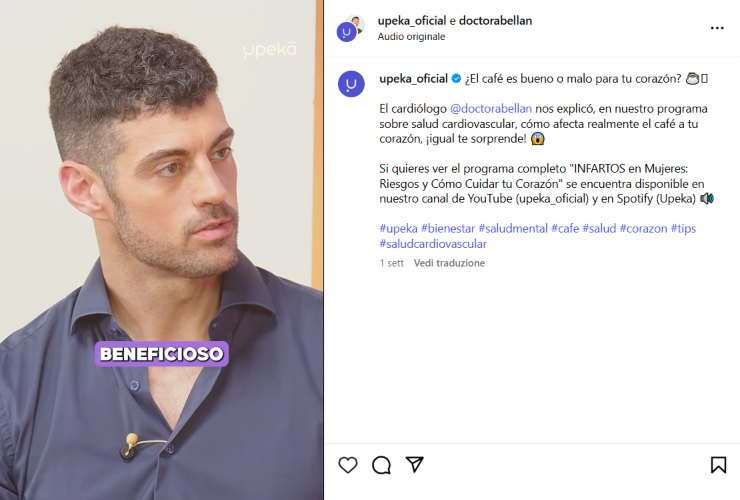 Dottor Josè Abellan intervista su Instagram