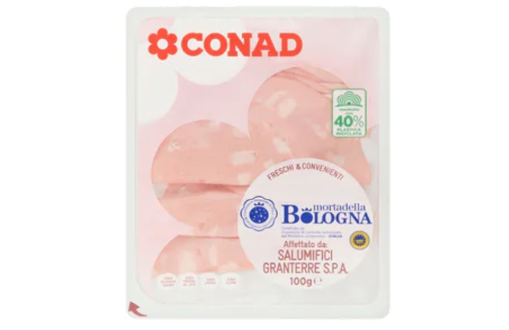La mortadella Conad richiamata