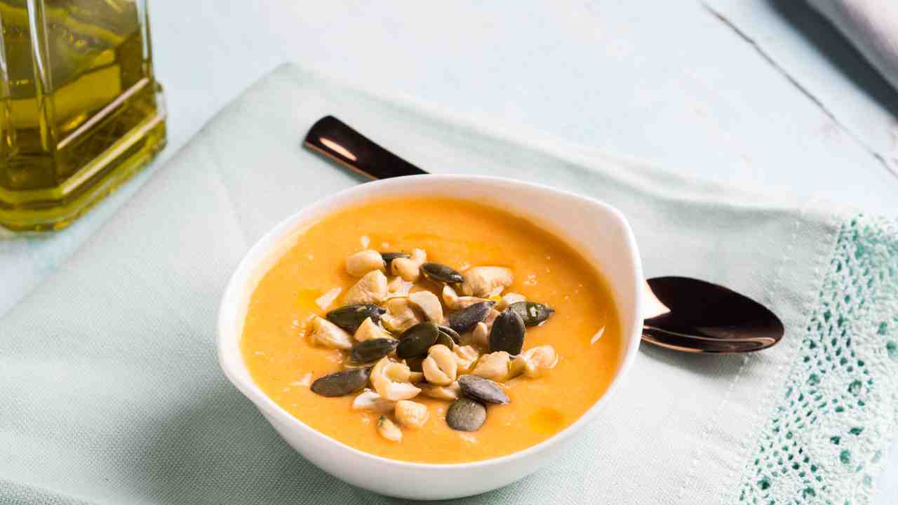 Crema con zucca e cannellini