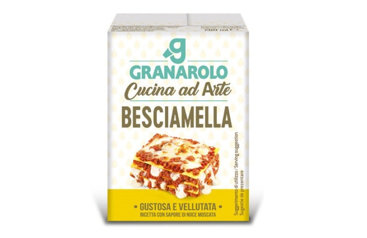 Una confezione di besciamella Granarolo