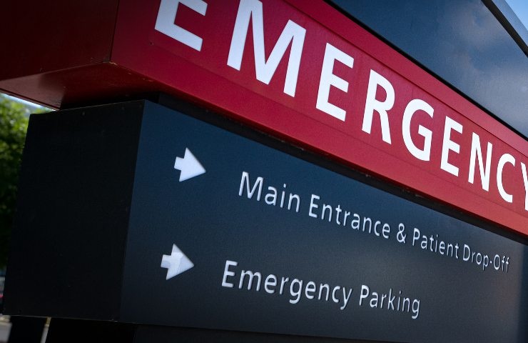 Un ingresso al pronto soccorso