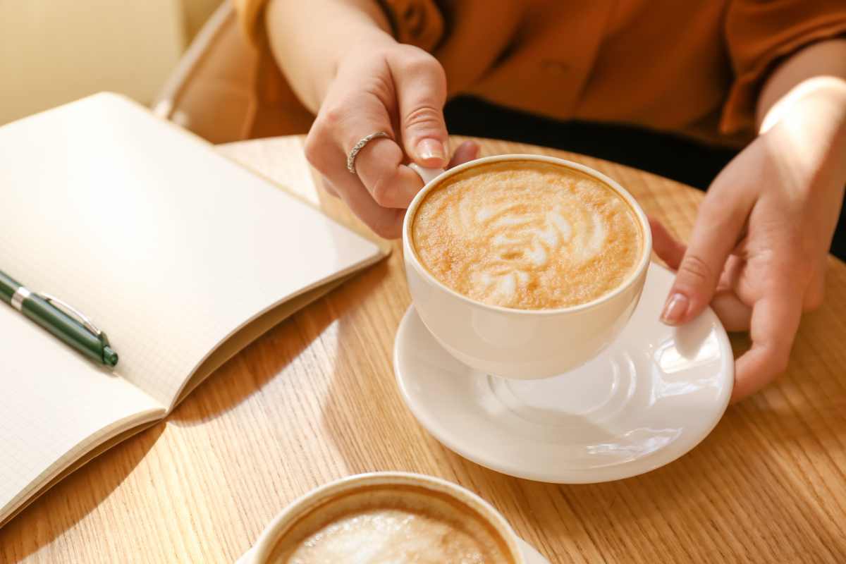 Una tazza di caffè