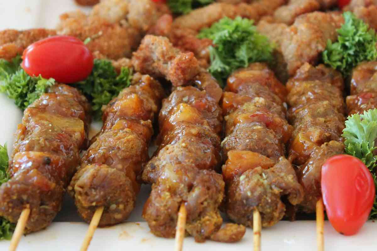 Spiedini di polpette