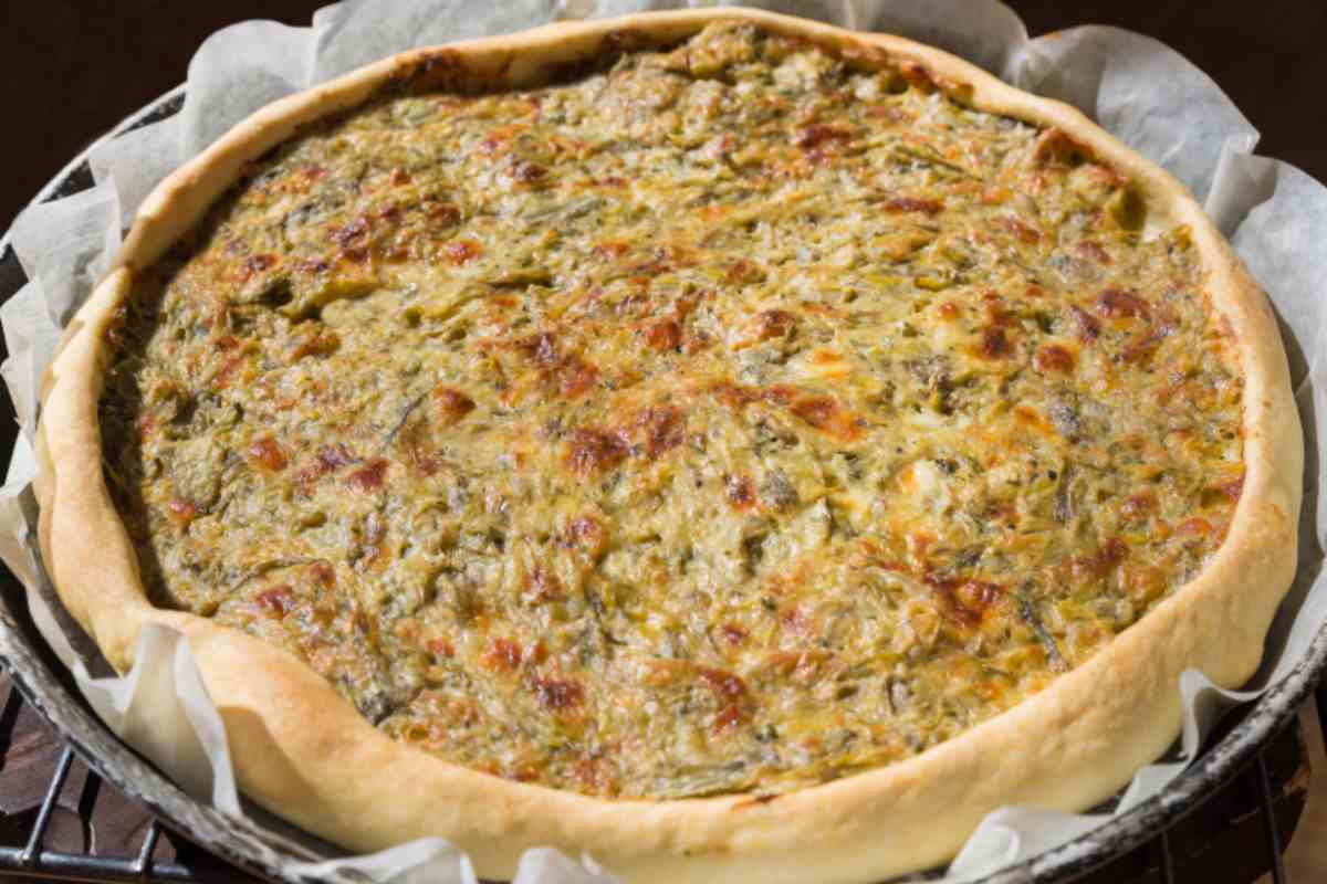 Torta salata con zucchine