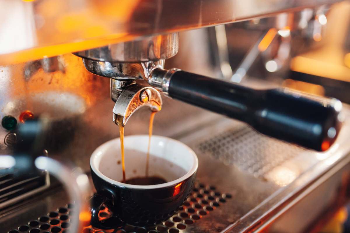 caffè espresso al bar
