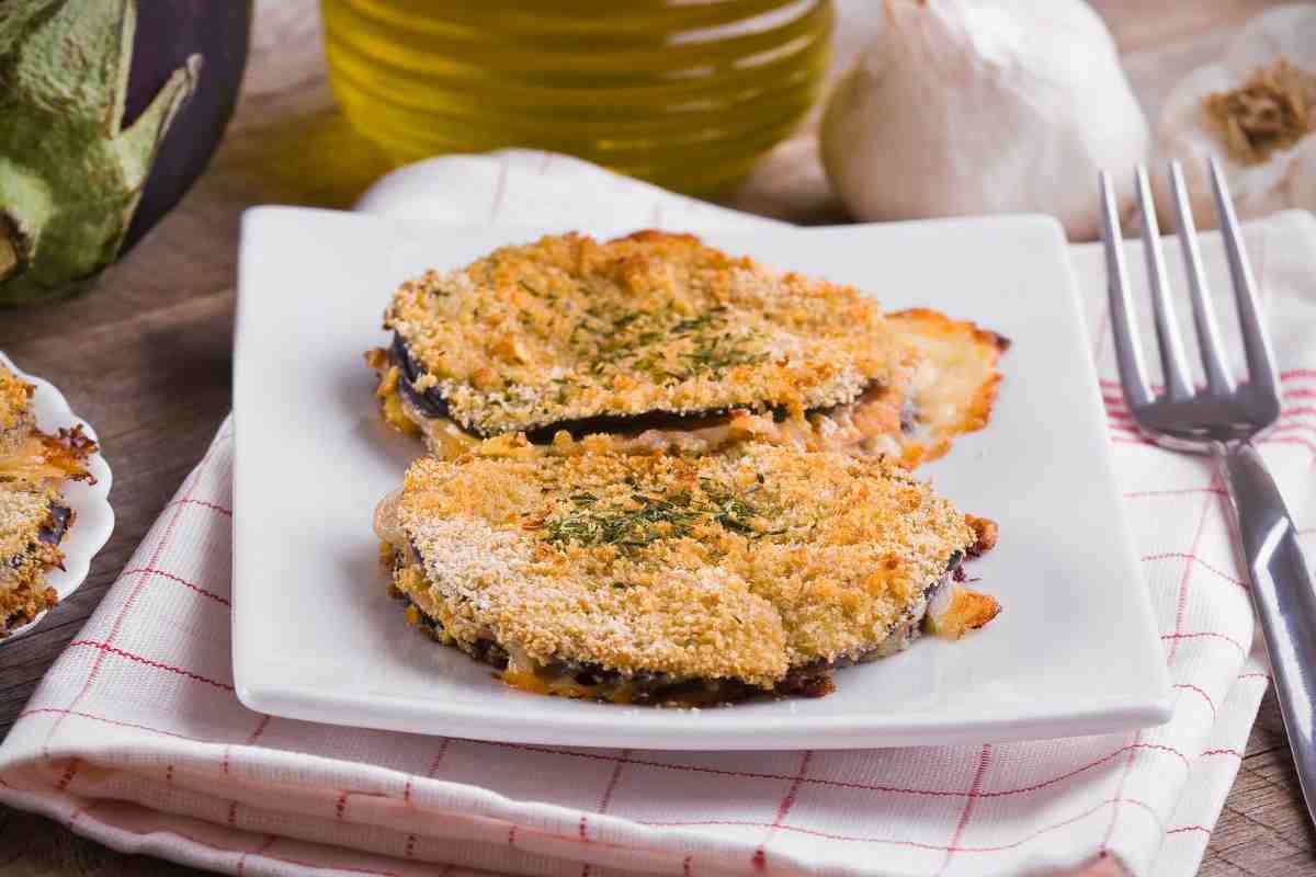 melanzane a cotoletta panate