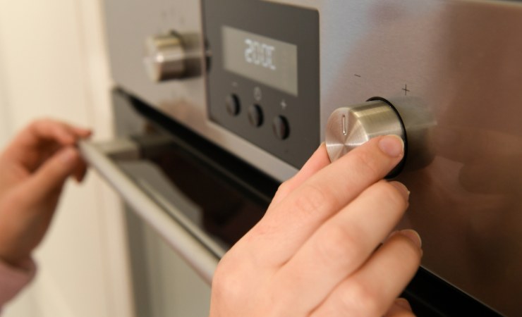 accendere il forno
