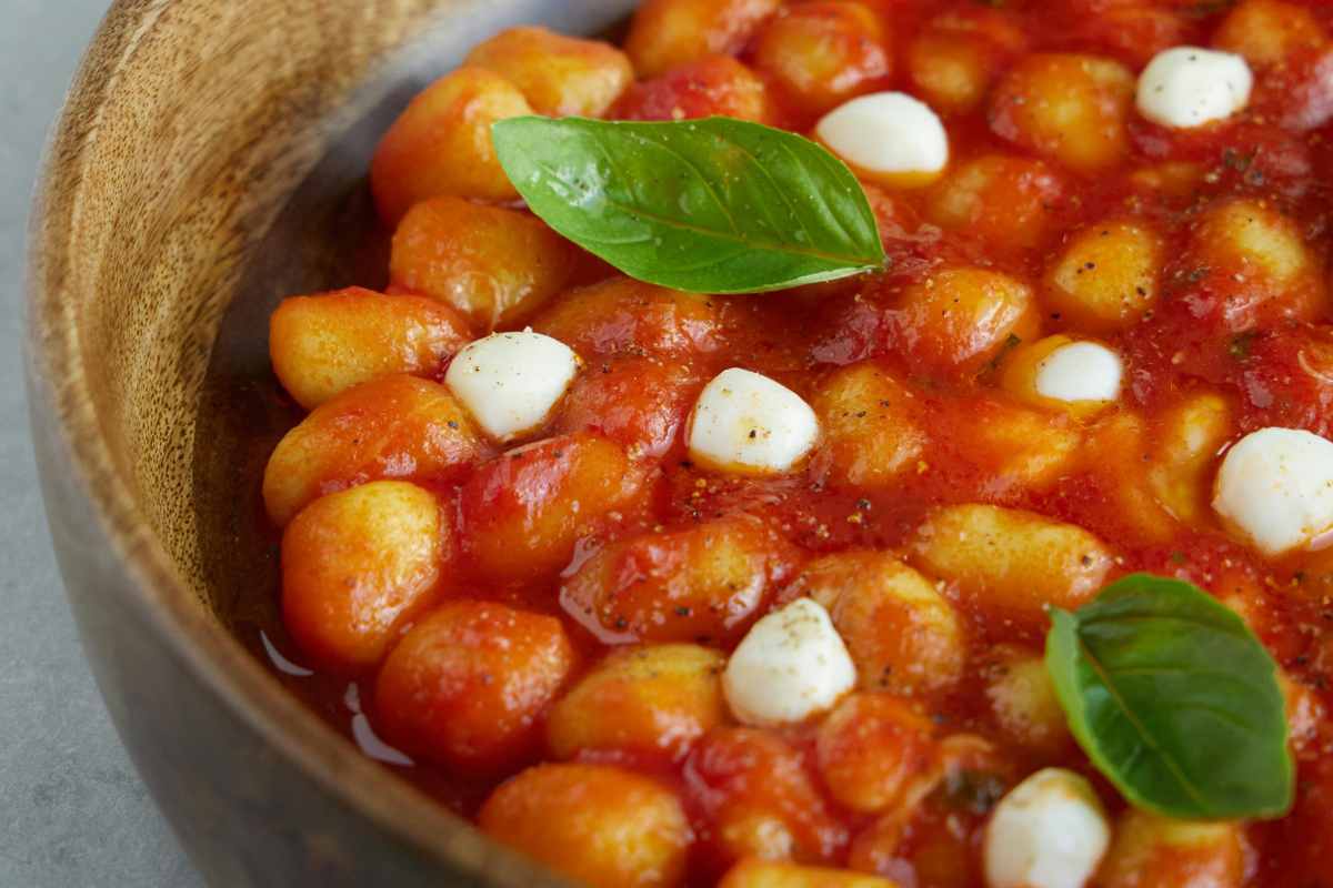 pirofila di gnocchi alla sorrentina