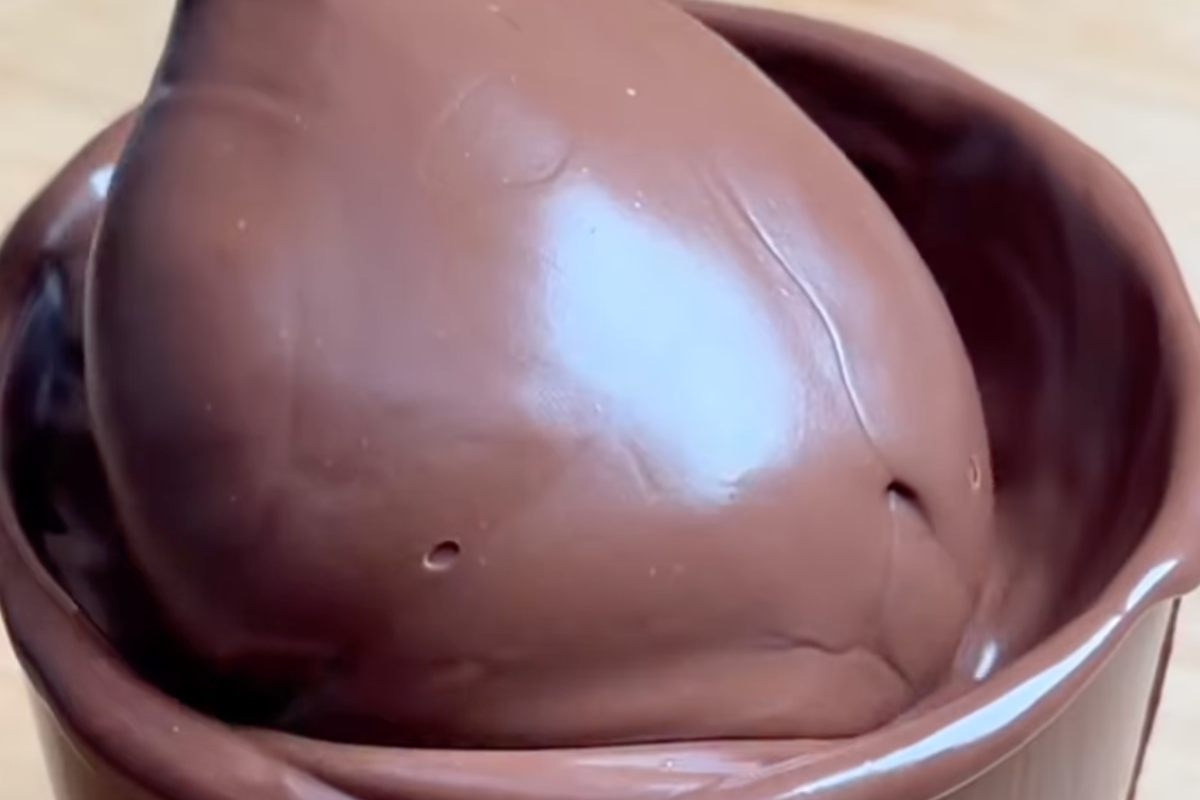 cucchiaio con Nutella