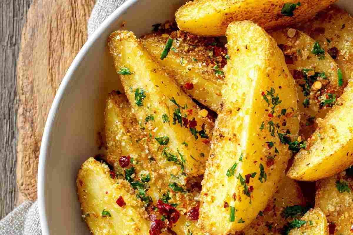 patate al forno a spicchi speziate